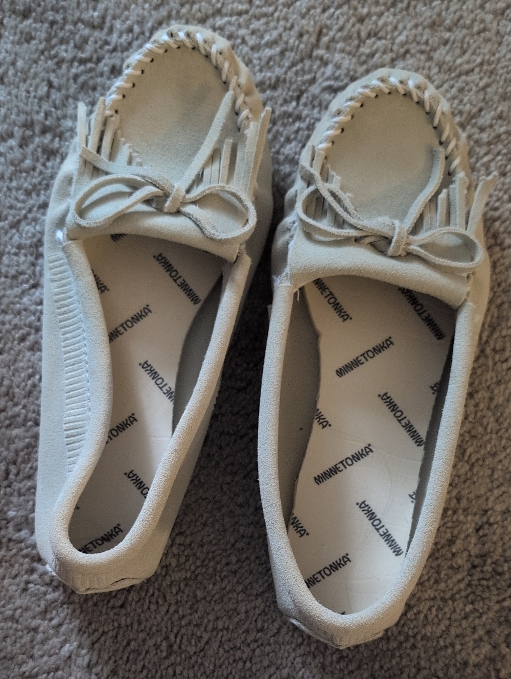 Minnetonka Women’s Sage Suede Moccasin Slippers